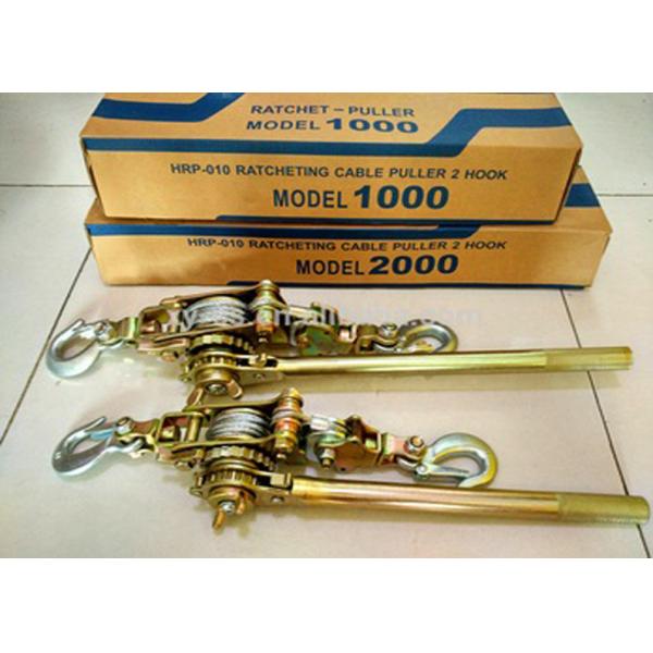 Quality 1 Ton Double Hook Wire Rope Puller Cable Puller for Tightening Wire for sale