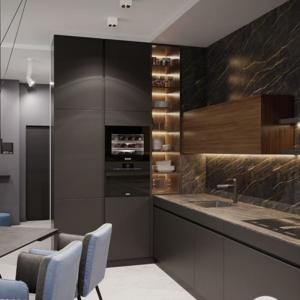 Buy cheap Modern Design High Gloss Lacquer Kitchen Cabinet with E1 Particleboard Carcase Material product