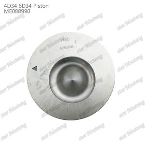 4D34 Engine Piston Pin Hole 36mm With Alfin Without Oil Gallery ME088990 For