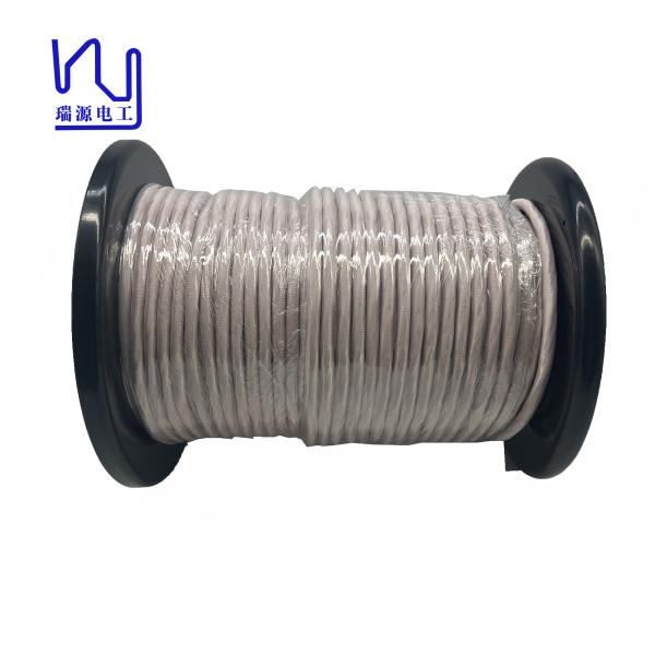 Quality 1100V 8125/0.05mm  High Frequency Motor Winding Silk Covered Copper Litz Wire for sale