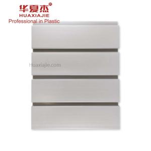 Buy cheap Cellular PVC Easy Cleaned Grey Slatwall Panel For Garage from wholesalers