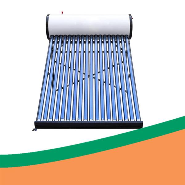Quality BABYSUN 200L Galvanized Steel Evacuated Tube Solar Thermal System for sale