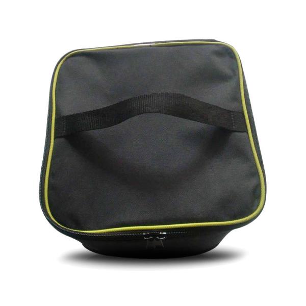 Buy cheap Black Square Insulated Cooler lunch Bag Printed Pattern Zipper Closure Type from wholesalers