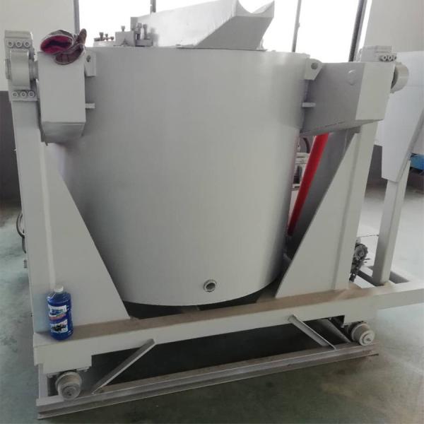 Quality Electric Crucible Aluminum Melting Furnace Tilting Type For Aluminum Casting for sale