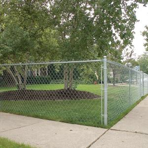 Buy cheap Cyclone Chain Link Mesh Galvanized PVC Coated 50x50mm 2.5in from wholesalers