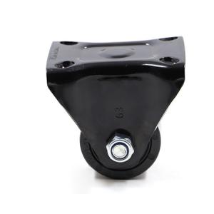 Buy cheap Top Plate Locking Industrial Swivel Casters Rubber Coating 600kg from wholesalers