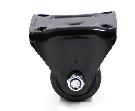 Buy cheap Top Plate Locking Industrial Swivel Casters Rubber Coating 600kg from wholesalers