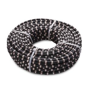 Steel Rubber Diamond Wire Saw for Cutting of Reinforced Concrete Granite Marble