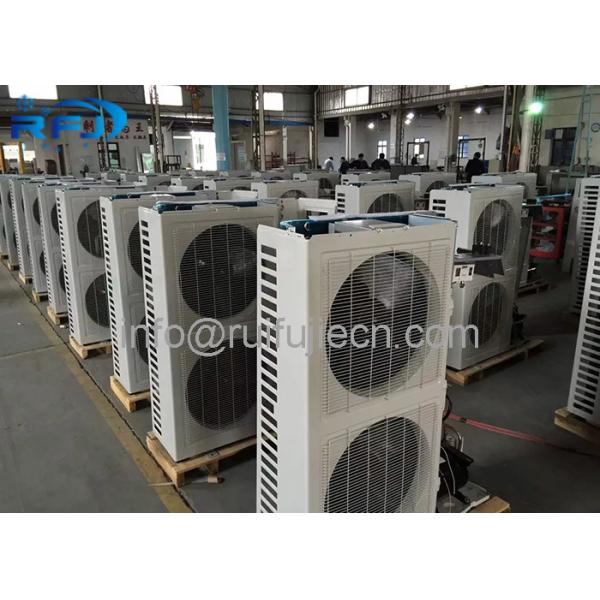 Buy cheap CE Approval Air Cooled Condenser Unit 380V / 220V Medium Temperature from wholesalers