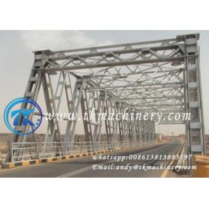 Buy cheap Steel Truss Bridge Steel bridge Large span Heavy Load For Construction Site Access And Replacement In High Demand from wholesalers
