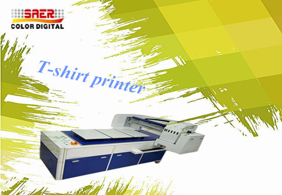 Quality Digital T Shirt Printing Machine With Pigment Ink 1 Year Warranty CE Certification for sale