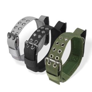 Buy cheap Pet Adjustable Tactical Dog Collar Reflective Thickened Nylon Collar from wholesalers