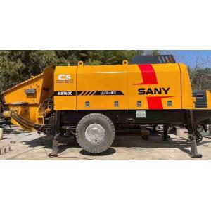 Buy cheap Used Sany Trailer Mounted Concrete Pump THB60C 90kw Rated Power from wholesalers