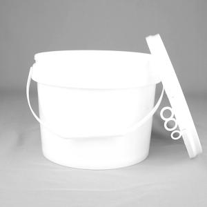 Buy cheap 22cm Dia 5L Plastic Food Bucket Leak Proof Custom Printed from wholesalers
