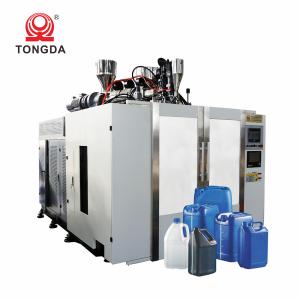 Buy cheap Extrusion 1L - 5L HDPE Bottle Blowing Machine Double Station from wholesalers