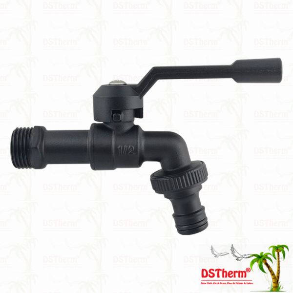 Quality Heavy Duty Classic Aluminum Handle Bibcocks Spigot Valve Water Tap 1/2"*3/4"-1"*3/4" for sale