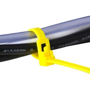 Buy cheap Eco Friendly Releasable Nylon Cable Ties / Plastic Tie Wraps UL Certificated from wholesalers