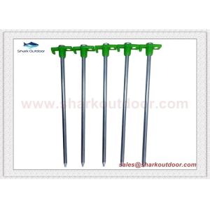 Buy cheap High quality Hard Ground Tent Peg stakes with plastic stopper from wholesalers