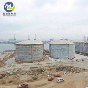 Buy cheap Lightweight Spherical Structure Aluminum Geodesic Dome Roof For Oil Tank from wholesalers