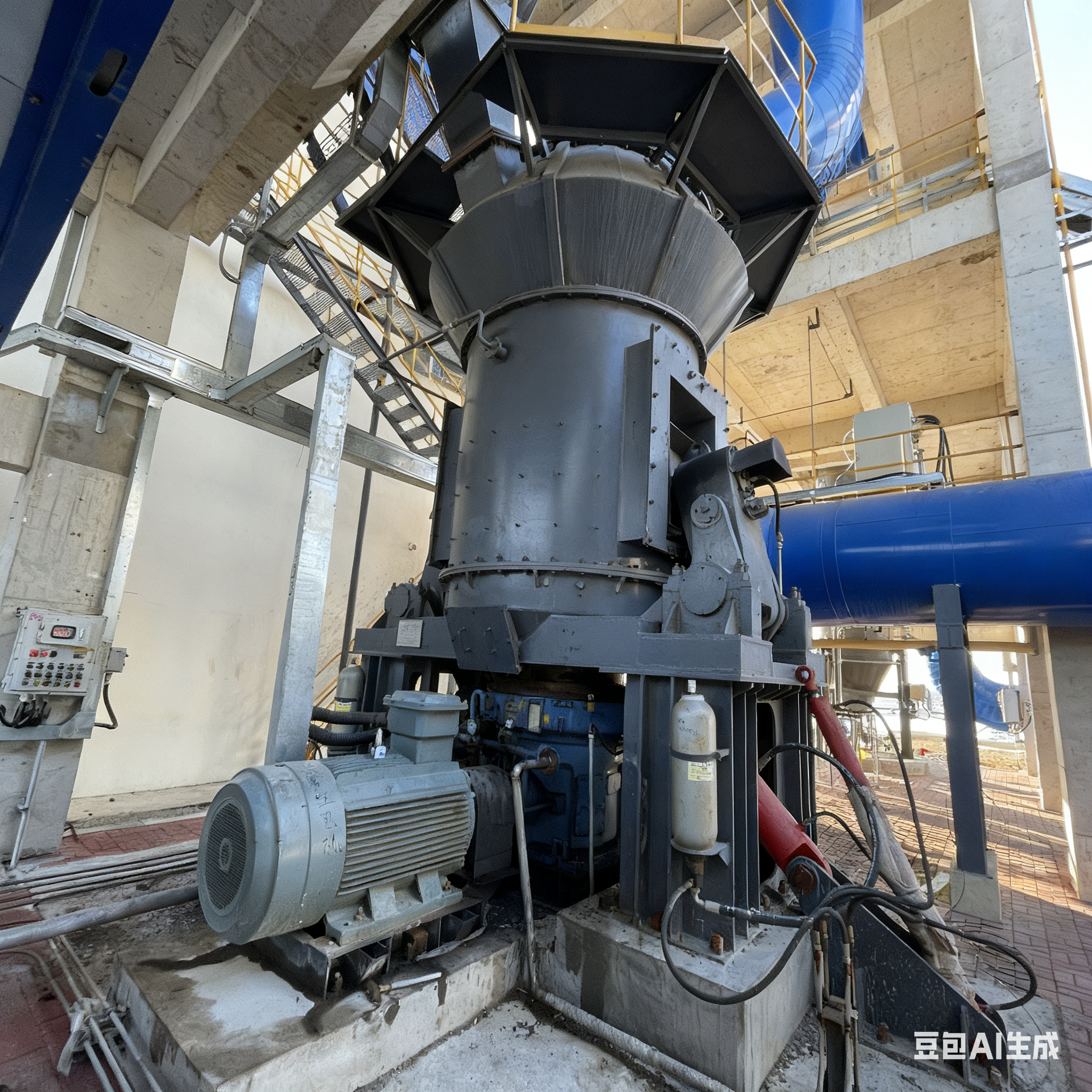 Buy cheap High-Efficiency Vertical Grinding Mill Vertical Calcite Mill | Fine Grinding 200-1250 Mesh | Low Energy Consumption from wholesalers