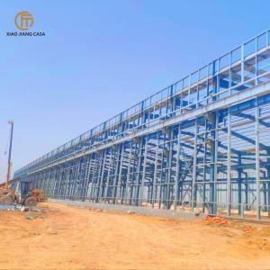 Metal Building Steel Structure Warehouse - Prefab Steel Frame Construction with