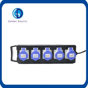 ISO9001 2000 Certified IP67 Waterproof Industrial Socket Box with Customizable