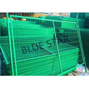 Buy cheap Highways Green Metal Fencing , High Strength Welded Galvanised Mesh Fencing from wholesalers