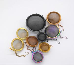 Buy cheap Home Tea 4.5cm Stocked Stainless Steel Mesh Strainer from wholesalers