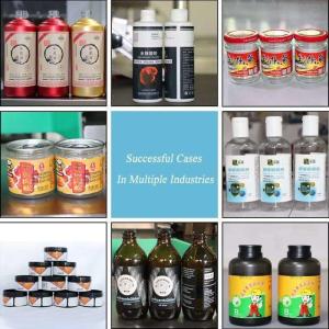 Buy cheap Customized Multifunctional Positioning Round Bottles Labeling Machine Fully Automatic 1mm from wholesalers