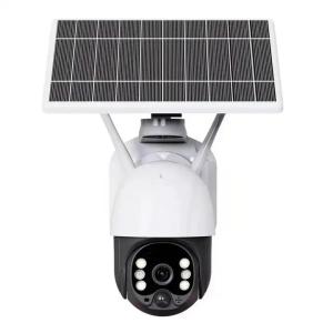 Buy cheap SD Card Solar Powered PTZ Camera , Outdoor 4G Security Camera With Solar Panel from wholesalers