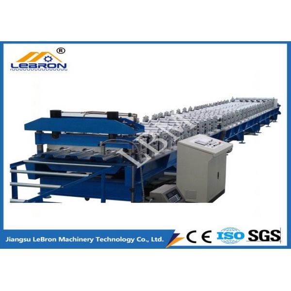Quality PLC control automatic new floor deck roll forming machine 2018 new type roof tile machine for sale