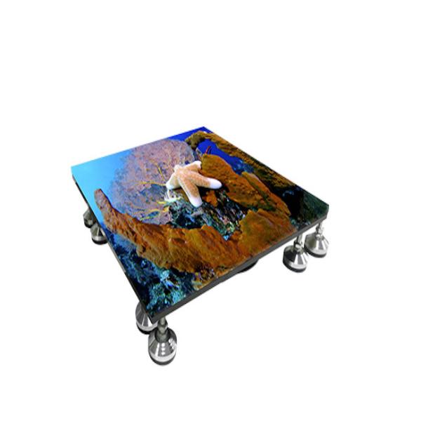 Quality P2.6 Interactive Floor LED Display SMD1515 , IP65 HD LED Video Wall for sale