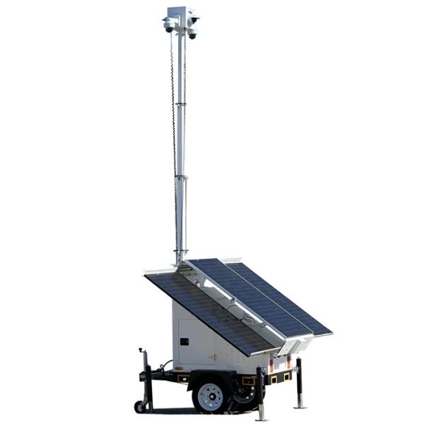 Quality Solar Powered Mobile Camera Trailer For Commercial Building for sale