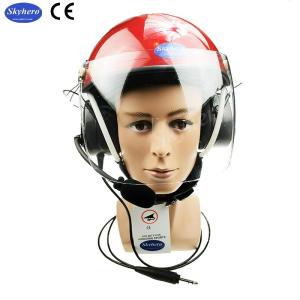 Buy cheap Red color PPG Helmet/Paramotor Helmet With Full Headset EN966 Paramotoring GD-C01-S6 product