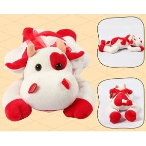 Buy cheap Promotion Gifts Lovely Red Cow Shape Custom Small Stuffed Animals For Children product