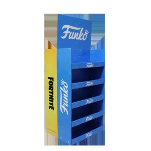 Foldable Gloss Coating 250g Cardboard Shipper Display