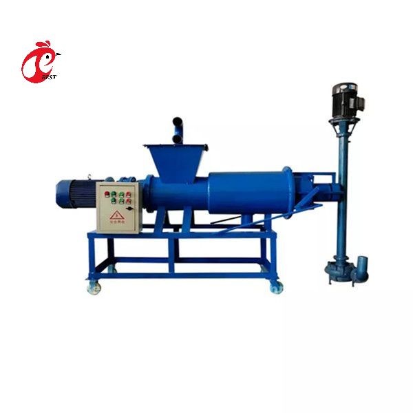 Quality 220V Chicken Manure Processing System , Poultry Manure Dewatering Machine Star for sale