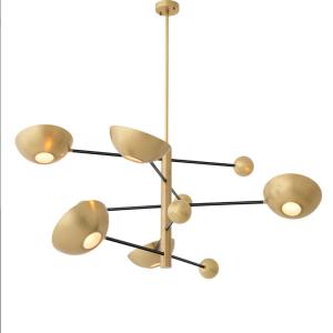 Buy cheap Modern Art Decorative LED Modern Pendant Lights  High Ceiling Round Hotel Luxury Chandelier from wholesalers