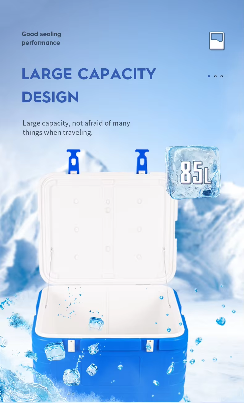 Buy cheap FS-85L Model Ice Cooler Box with Carton Packing and Supply One Set Ice Pack for Outdoor Camping from wholesalers