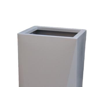 Buy cheap Outdoor standing planter white irregular quadrilateral flower pots from wholesalers