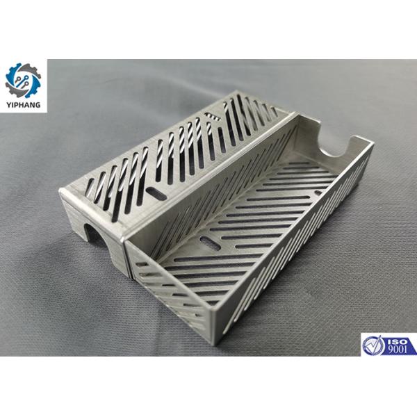 Buy cheap AL6061 Aluminum Medical Sheet Metal Fabrication 1.0mm Custom Bending Parts Sensor Cover from wholesalers