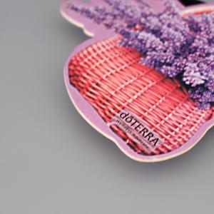 Lavender Fragrance Custom Hanging Paper Air Freshener For Home