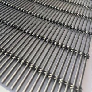 Aluminum Decorative Wire Mesh for Facade and Partition 3mm Thickness