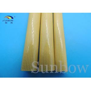 Buy cheap 4kv Polyurthane Resin Coated Fiberglass Sleeve For Wire Harness from wholesalers