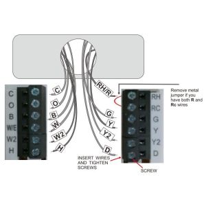 Programmable Digital Thermostat for Air Conditioner Furnace Heat Pump and IAQ
