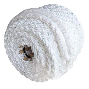 Buy cheap White Color 104mmx220m Polypropylene Boat Mooring Marine Rope 8 Strand With Spliced Eye from wholesalers