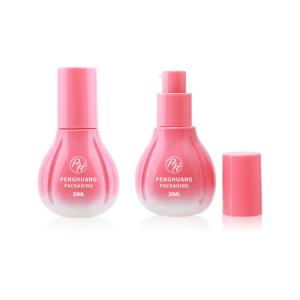 Wholesale 30ml Serum And Toner Customized Logo Cream Lotion Glass Bottles With