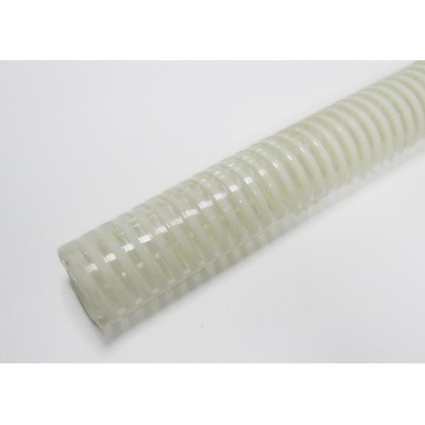 Quality White Plastic Smooth Hose PVC Suction Anti Static Vacuum Hose 3mm - 12mm Thickness for sale