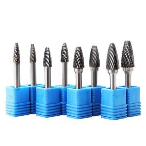 Carbide Burrs for Precision Cutting Bidentate Pattern Rotary File Burr Tool From