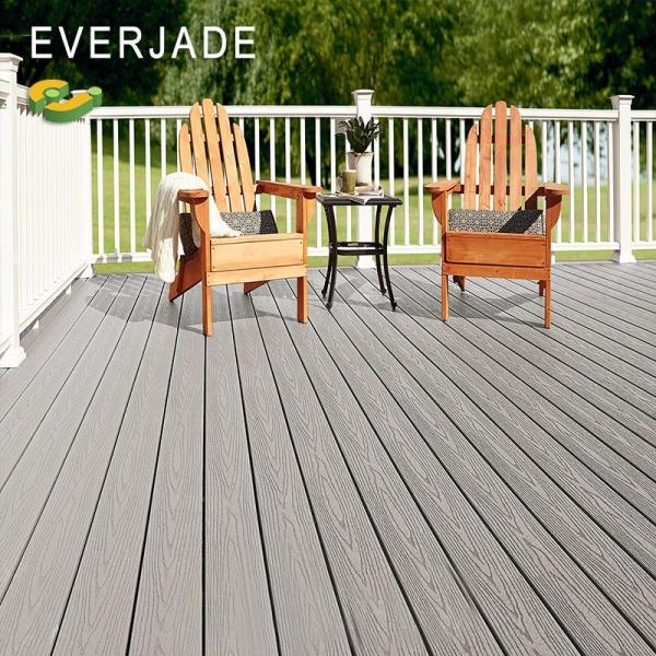 Buy cheap 1.3%-1.4% Density Quick Deck Wood Composite Outdoor Deck Tile in Icelandic Smoke White from wholesalers